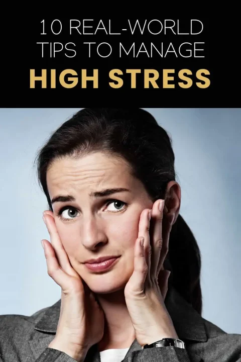 10 tips to manage high stress