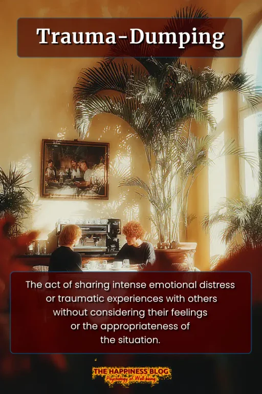 Trauma Dumping (PIN)