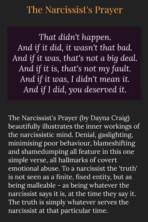 narc's prayer-PIN