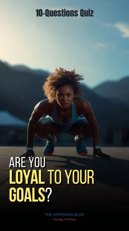 quiz - what's your goal stickiness score