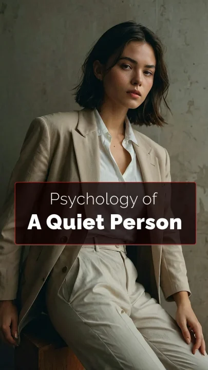 psychology of a quiet person