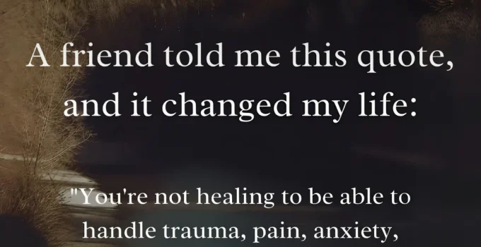 Healing For Happiness After You Survived The Pain