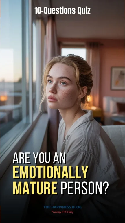 quiz are you an emotionally mature person