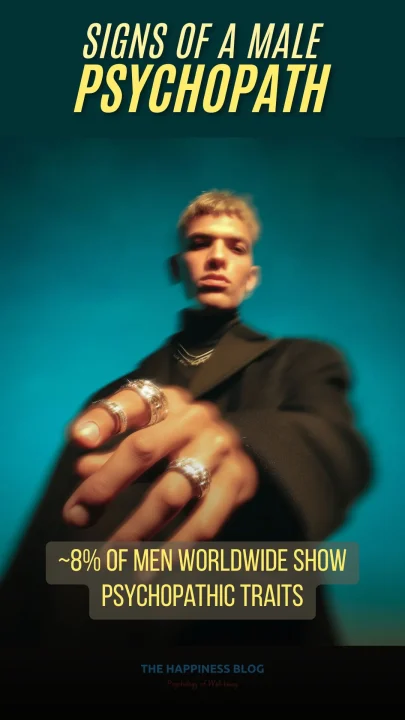 signs of male psychopaths