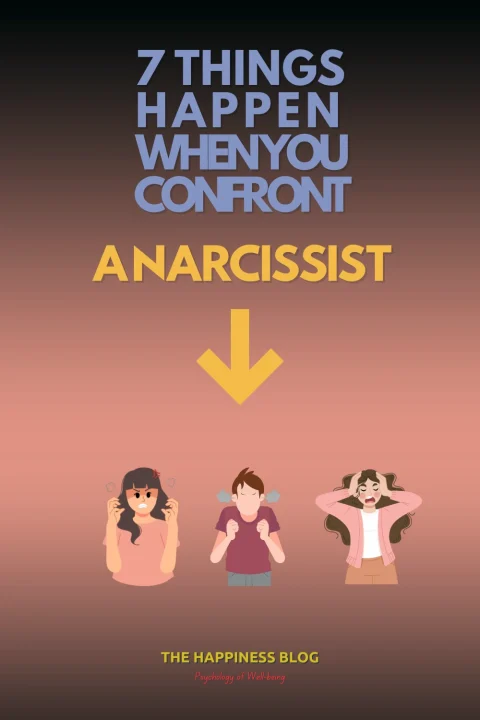 when you confront narcissist