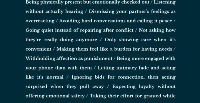 21 Signs of Emotional Neglect: Being Unloved In Many Ways