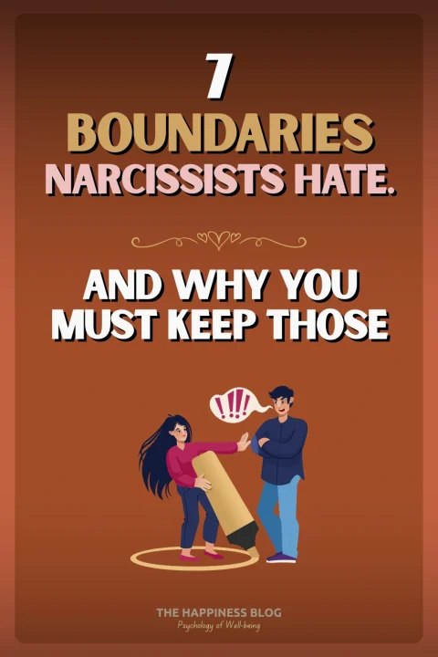 7 boundaries narcissists hate
