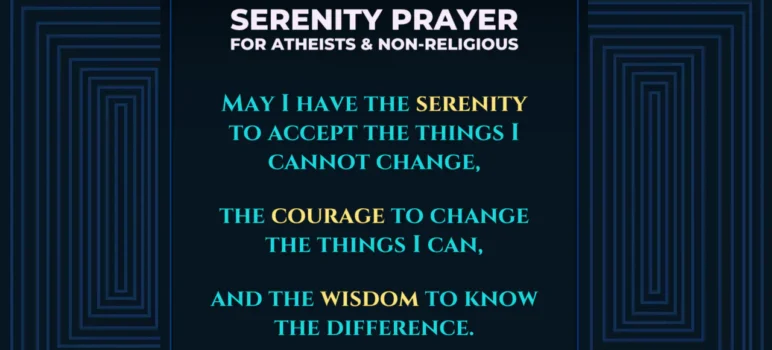 serenity prayer atheists non religious secular x
