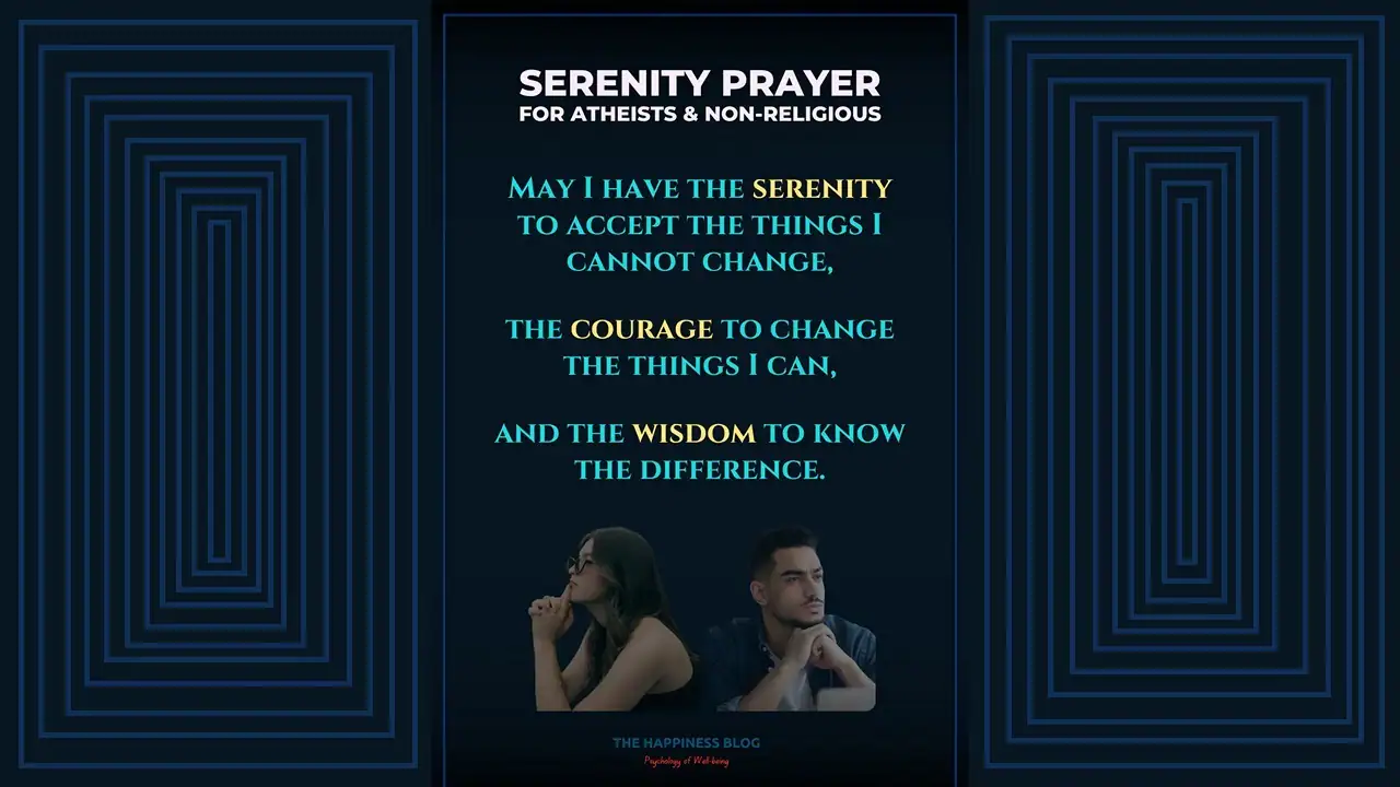 Serenity Prayer Without God, For Atheists And Seculars