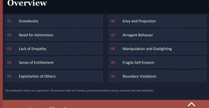10 Typical Narcissistic Behaviors (What Each One Really Means)
