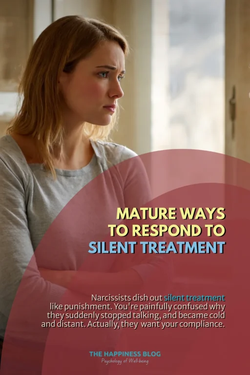 how to respond to silent treatment