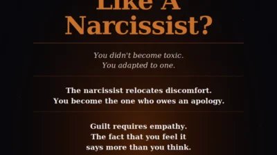 Can A Narcissist Make You Feel Like A Narcissist?