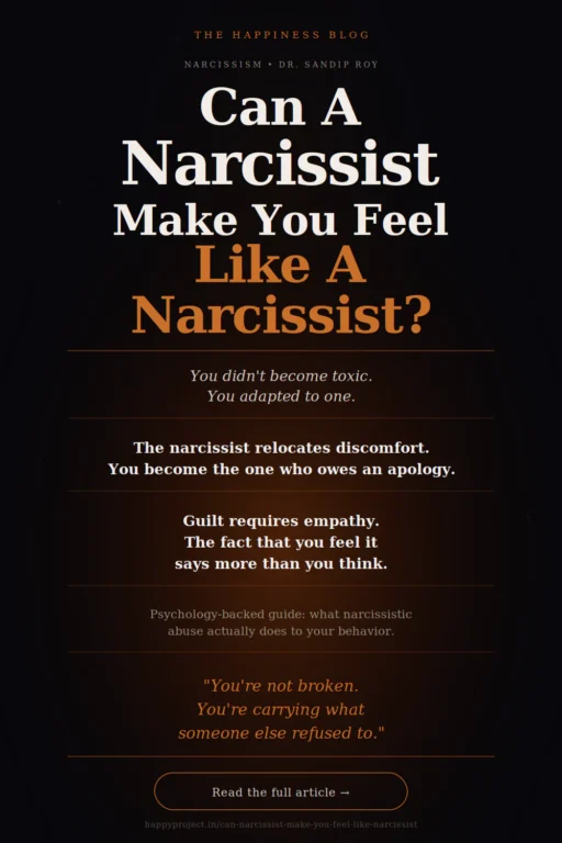 can narcissist make you feel like narcissist