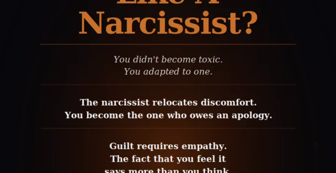 Can A Narcissist Make You Feel Like A Narcissist?