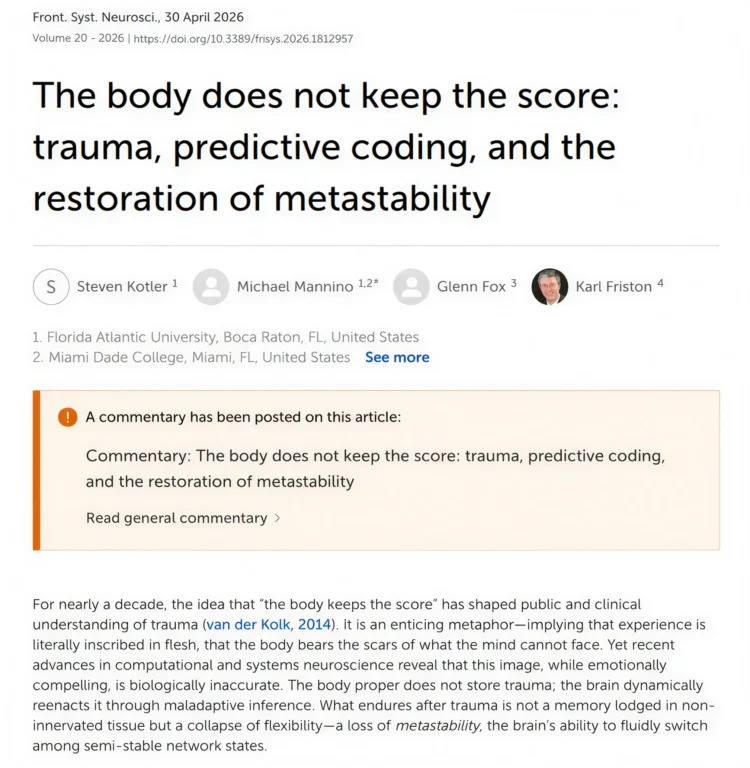 body does not keep score 2